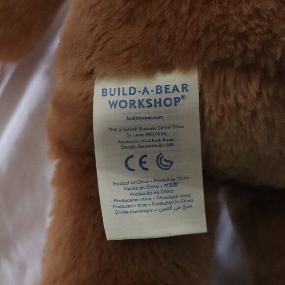 Build-A-Bear Workshop Brown Happy Birthday Plush Stuffed Teddy Bear Animal | 16" - Picture 6 of 8